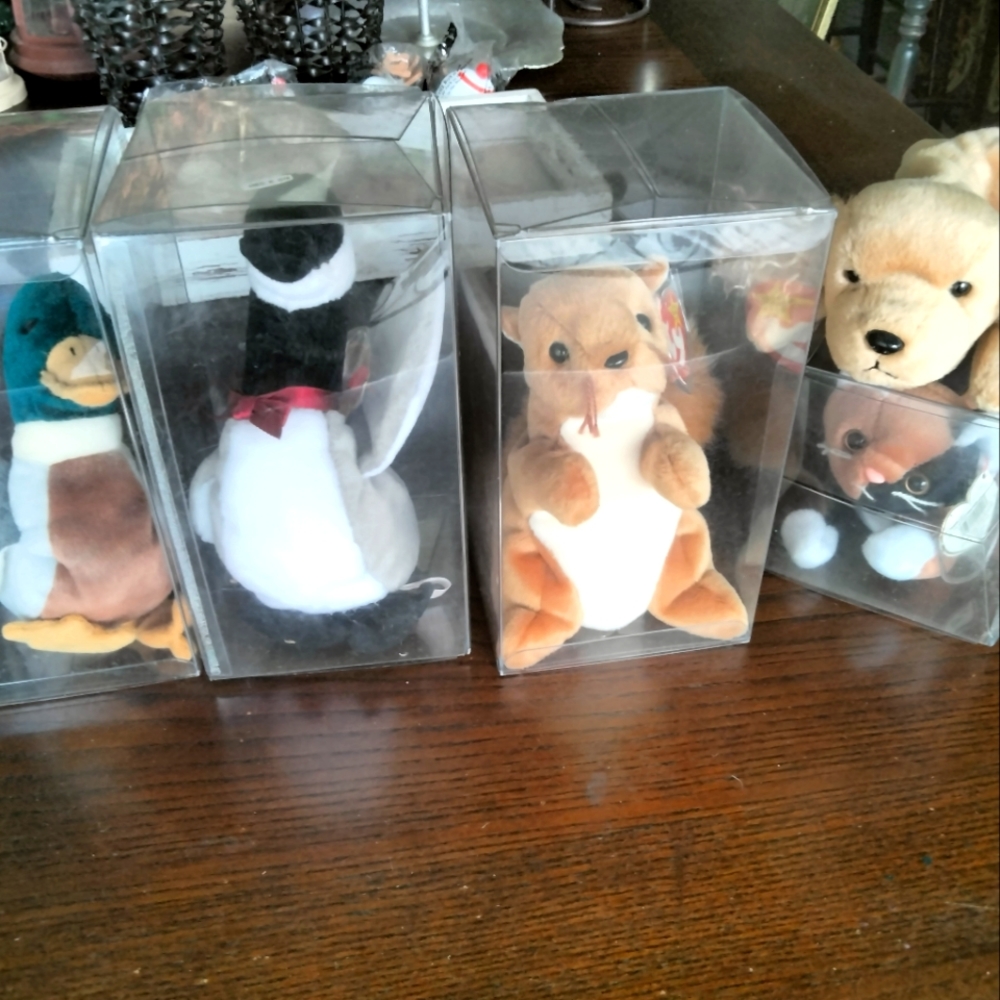 5 original Beenie Babies